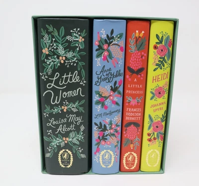 Puffin in Bloom 4 Book Collection Box Set Classic Literature Women - Not Sealed Foto 1 de 4