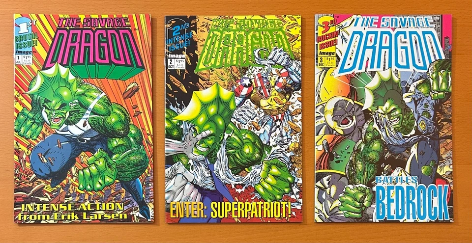 Savage Dragon HUGE JOB LOT 4 x mini series + one shot (image 1992) 12 x comics - Image 1 of 4
