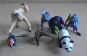 Lot of SEVEN Animals Plastic Figures Assortment Colors and Poses - Picture 1 of 16