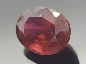 4.25 CRT Natural Tourmaline Gemstone - untreated faceted loose rubellite - Picture 1 of 12