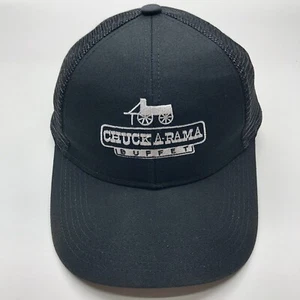 Chuck A Rama Buffet Utah Idaho Port Authority Trucker Hat Black Mens OSFM - Picture 1 of 11