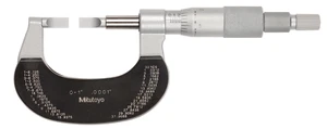 Mitutoyo 122-125 Blade Micrometer, 0-1" Range, .0001" Graduation - Picture 1 of 1