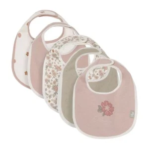 Jollein Lätzchen Retro Flowers 5 Stück - Bild 1 von 9