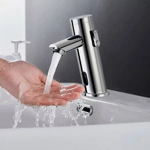 Automatic taps with adjustable temperature. Touchless battery or mains operated - Picture 1 of 7