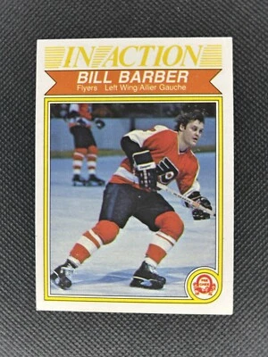 1982-83 O-PEE-CHEE In Action #247 Bill Barber Philadelphia Flyers #247 - Image 1 of 2