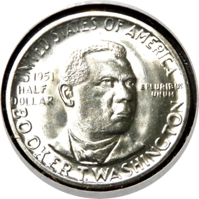 elf Booker T. Washington Half Dollar 1951   184 - Image 1 of 2