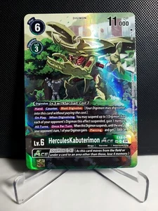 Digimon! HerculesKabuterimon ACE EX8-044 SR (Textured) SP - NM/Mint - Picture 1 of 2