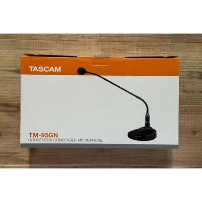 Tascam TM-95GN Gooseneck Condenser Microphone Live Internet Broadcast Podcast - Image 1 of 4