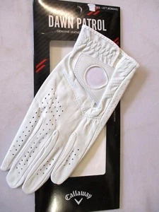 LADIES CALLAWAY DAWN PATROL Custom LEFT HAND Leather Golf Glove - Picture 1 of 2