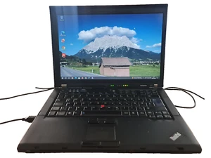 Lenovo ThinkPad T61 Core (TM)2 DUO CPU 2GHz 4GB RAM 111GB SSD Win10 Pro - Bild 1 von 6