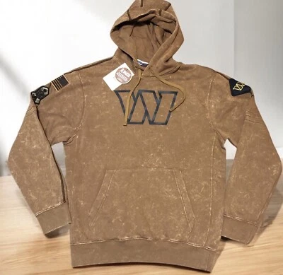 Sudadera con capucha Nike Washington Commanders Salute to Service auténtica suéter lateral Foto 1 de 4