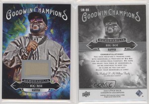 2020 Upper Deck Goodwin Champions Splash of Color Memorabilia Big Boi #SM-BB