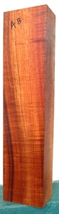 Madera de koa rizada A8 1 7/8" X 4" X 16 3/8" cuarto aserrado - sin defectos visibles - Imagen 1 de 4