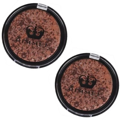 Sombra de ojos RIMMEL of London "Stir It Up" #700 "WASSUP" lote de dos selladas Foto 1 de 3