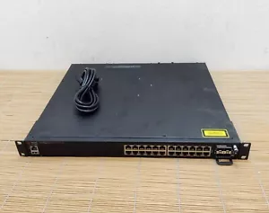 Brocade ICX7450-24 24-port 1 GbE switch three modular slots 1x PSU front to back - Bild 1 von 1