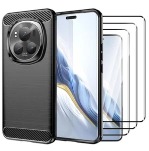For Honor Magic7 6 Lite Pro, Funda Silicona Antigolpes para Teléfono y Pantalla de Vidrio - Imagen 1 de 12