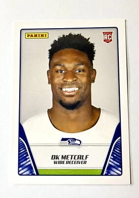 2019 Panini NFL Sticker Collection DK Metcalf #99 - Image 1 of 2