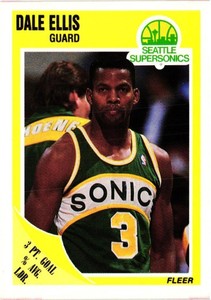 DALE ELLIS 1989-90 Fleer Basketball #146 BUY ANY 2 ITEMS FOR 50% OFF   B205R2S30