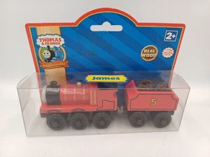 Thomas & seine Freunde Holzeisenbahn JAMES - Lernkurve 2008 Rarität Neu - Bild 1 von 3