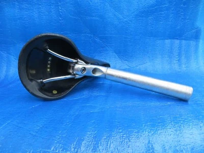 Nitto Jaguar NJS 座杆 27.2 毫米/30 毫米导轨 /210 毫米长 + Kashimax 黑色马鞍 — 第 1/4 张图片