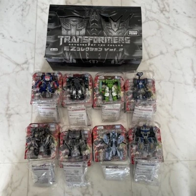 Transformers EZ Collection Vol.2 ROTF Takara Tomy Complete Set of 8 Figures Mint - Image 1 of 4