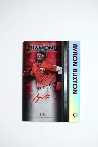 2023 Topps Diamond Icons BYRON BUXTON #WPA-BBN AUTO 3/5 - Picture 1 of 2