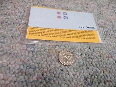 Oddballs decals HO #87-623 Midwest Rail Car Corp 60' box ptd dk brown  M129 - Image 1 of 2