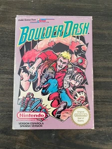 Boulder Dash NES (Nintendo Entertainment System) 1990 CIB PAL (Spanish Version) - Bild 1 von 5