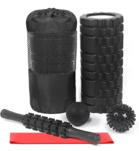 6 in1 Foam Roller Set High Density Deep Tissue Massager for Muscle Massage - Picture 1 of 11