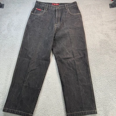 Pantalones de mezclilla ReVerb para hombre 32x29 The Ultimate negros lavados calce relajado Foto 1 de 4