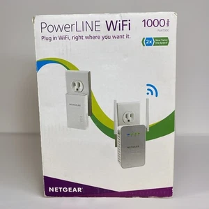 Netgear Powerline 1000 Mbit/s WLAN, 1 Gigabit Port (PLW1000-100NAS) - Bild 1 von 9