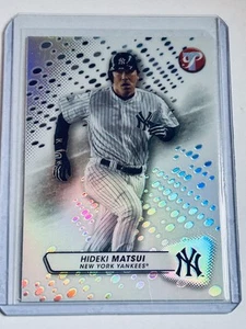 2023 Topps Pristine Refractor SP Hideki Matsui New York Yankees - Picture 1 of 2