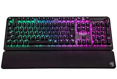 ROCCAT USB Pyro Mechanical RGB Gaming Keyboard, Linear (Red Axis), JP Japanese L - Image 1 of 4