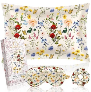 1Pack Mulberry Silk Pillow Case for Hair and Skin Standard 26"x20" Silk Pillo... - Picture 1 of 6