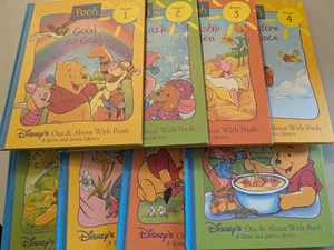 Disney Out & About With Pooh 1996 Bücher nur Bände 1-8 - Bild 1 von 12