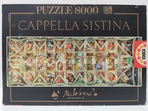 EDUCA 8000 PUZZLE CAPPELLA SISTINA MICHELANGELO BUONARRORITTI 7972 - Imagen 1 de 24
