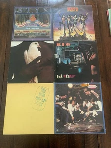 Santana REO Styx Who Leeds Kiss Destroyer Little River LOT Record Vinyl VG+/VG+ - Picture 1 of 24