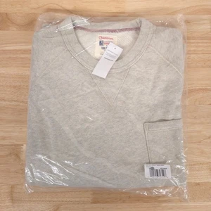 Todd Snyder x Champion Light Gray Pocket Sweatshirt Mens (XL, 2XL) - Picture 1 of 5