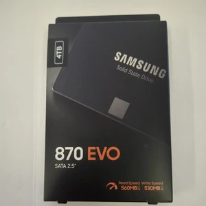 SSD interne Samsung 870 EVO 4 To 2,5" SATA III MZ-77E4T0B/AM neuf - Photo 1/6