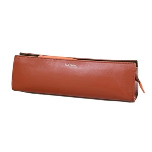 Paul Smith Pencil Case Men's Brown Green Yellow Gray Beige Orange 7383 KDECOR 62 - Picture 1 of 6