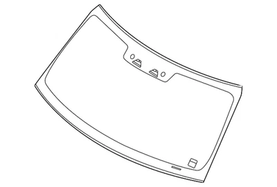 Genuine Land-Rover Windshield LR184688 - Image 1 of 2