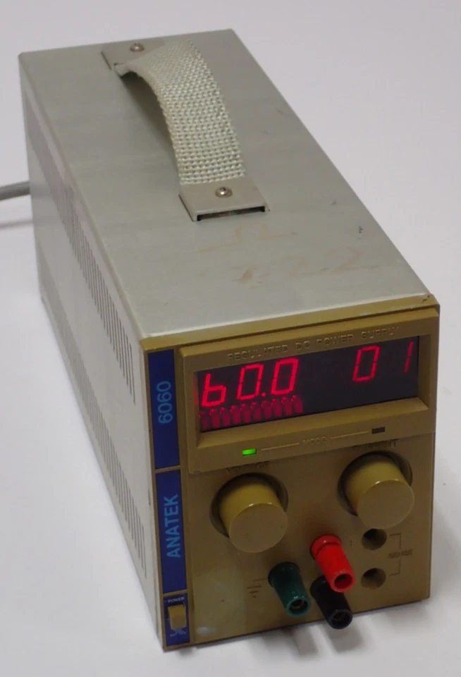 ANATEK 6060 / XANTERX 6060S REGULATED DC POWER SUPPLY In 115Vac Out 0-60Vdc 0-1A - Image 1 of 4