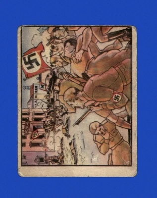 1938 Horrors Of War Set-Break #285 Sudetens And Czechs Engage LOW GRADE (crease) - Image 1 of 2