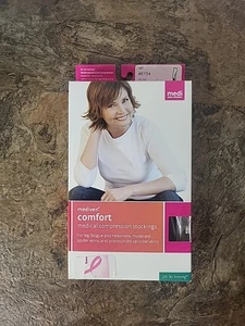 Medi Comfort Compression Stockings 20-30 Sz VII Calf CT Ebony 46154 New - Picture 1 of 4