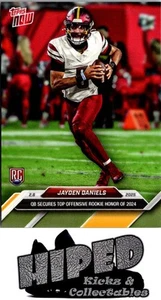 2024 Topps Now #24 Jayden Daniels - Foto 1 di 2