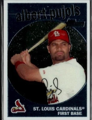 2008 Topps Heritage #C15 Albert Pujols Chrome #/1959 - Image 1 of 2