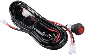 Motorcycle/Car Relay Harness Harness Fuse LED 2 Lights Waterproof Leak-Proof - Picture 1 of 8