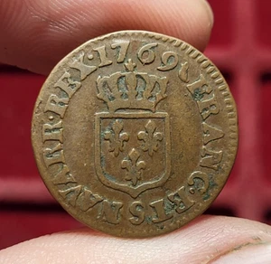 #111-2 ~ LOUIS XV - Liard 1769 S - Imagen 1 de 2