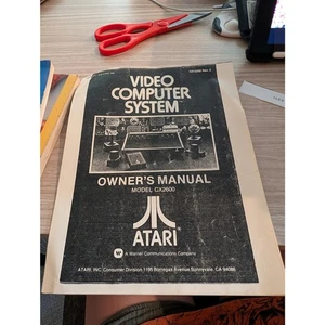 Atari VCS Owner's Manual 📖 Reproduction - Picture 1 of 2