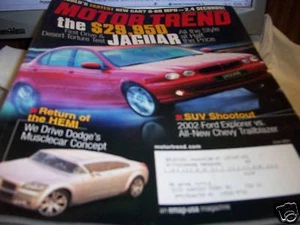 Motor Trend Magazine 6/2001 Jaguar and Return of HEMI - Imagen 1 de 1